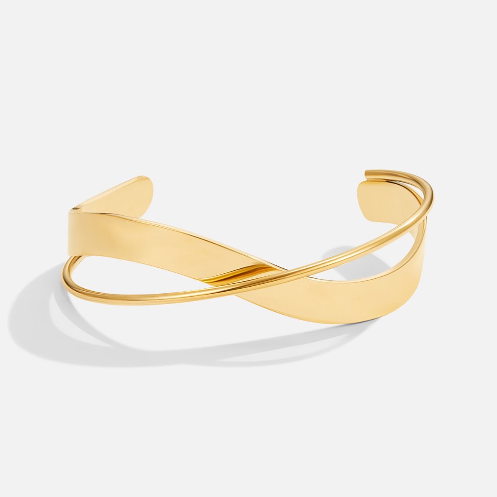 Arielle – Brazalete elegante dorado