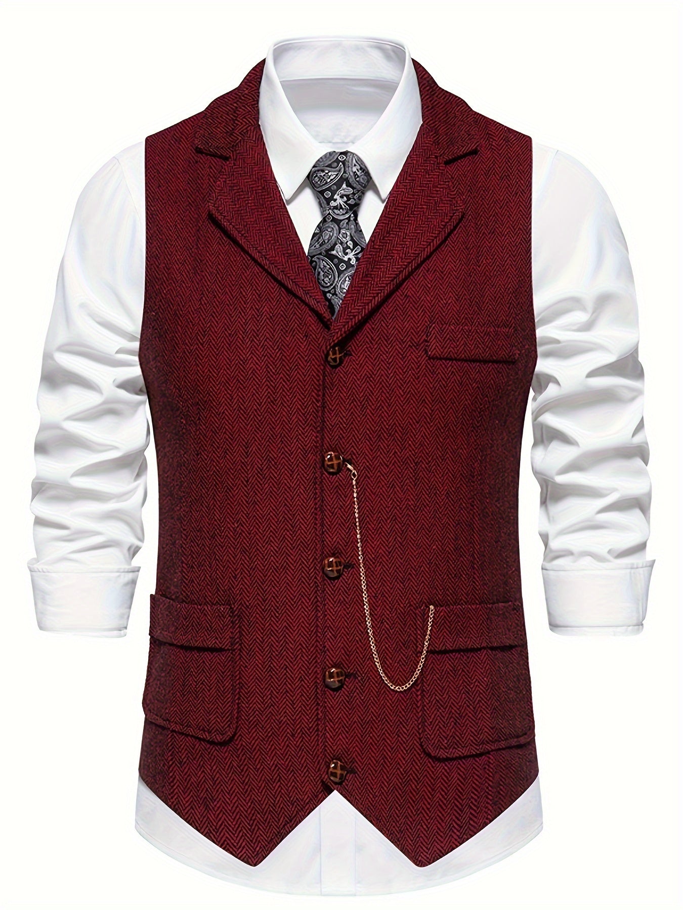 Melvyn - Clásica, elegante chaleco para hombres