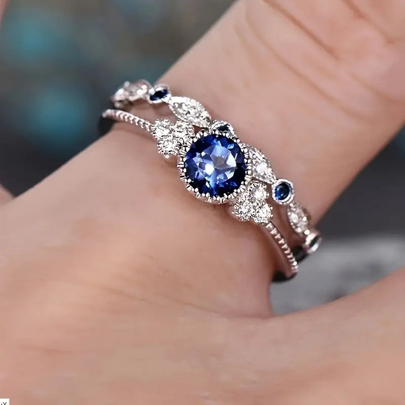 Moraziel – Conjunto de anillos de plata