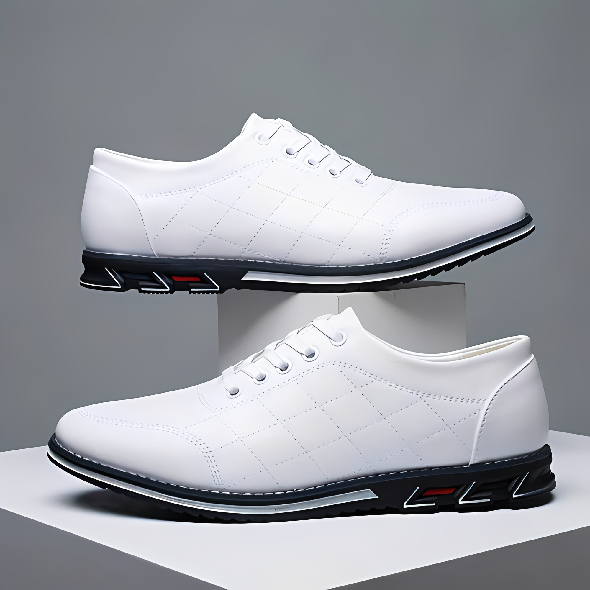 Edvin - Zapatos casuales con cordones de moda para hombre