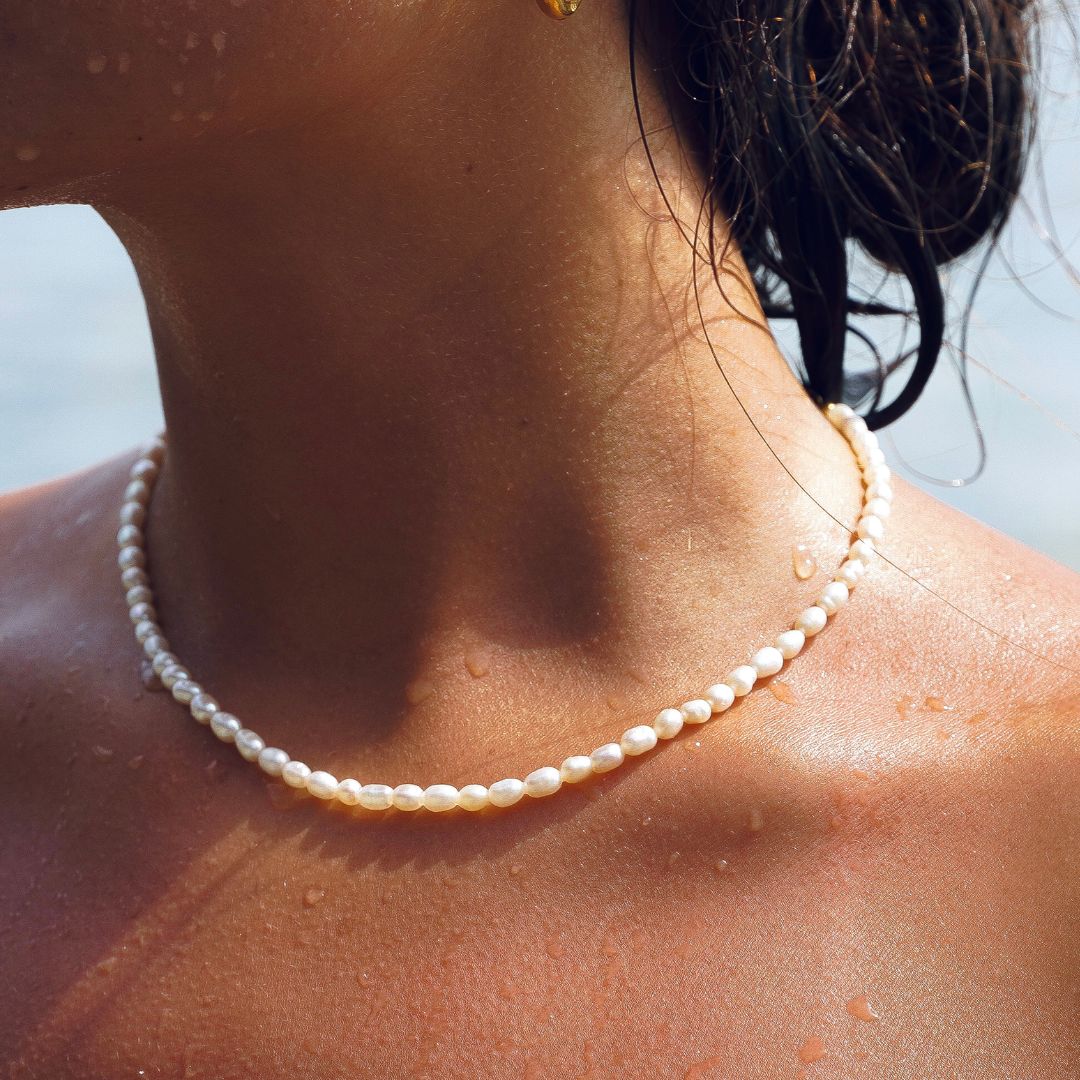 Kara – Collar con mini perlas de agua dulce