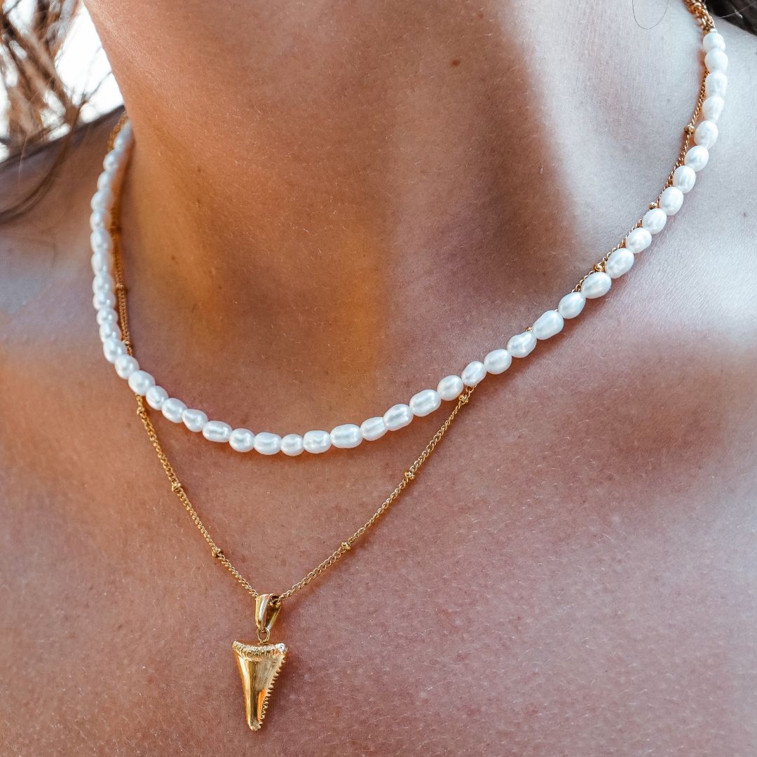 Kara – Collar con mini perlas de agua dulce