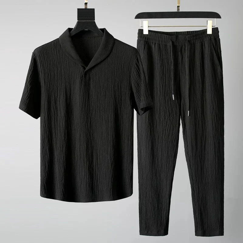 Luca - camiseta de manga corta con pantalón de cintura elástica