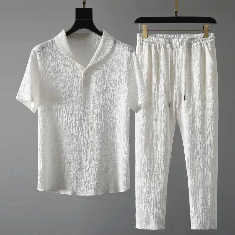 Luca - camiseta de manga corta con pantalón de cintura elástica