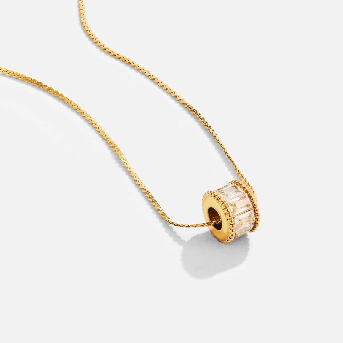 Gigi – Collar de cristal en oro de 18K