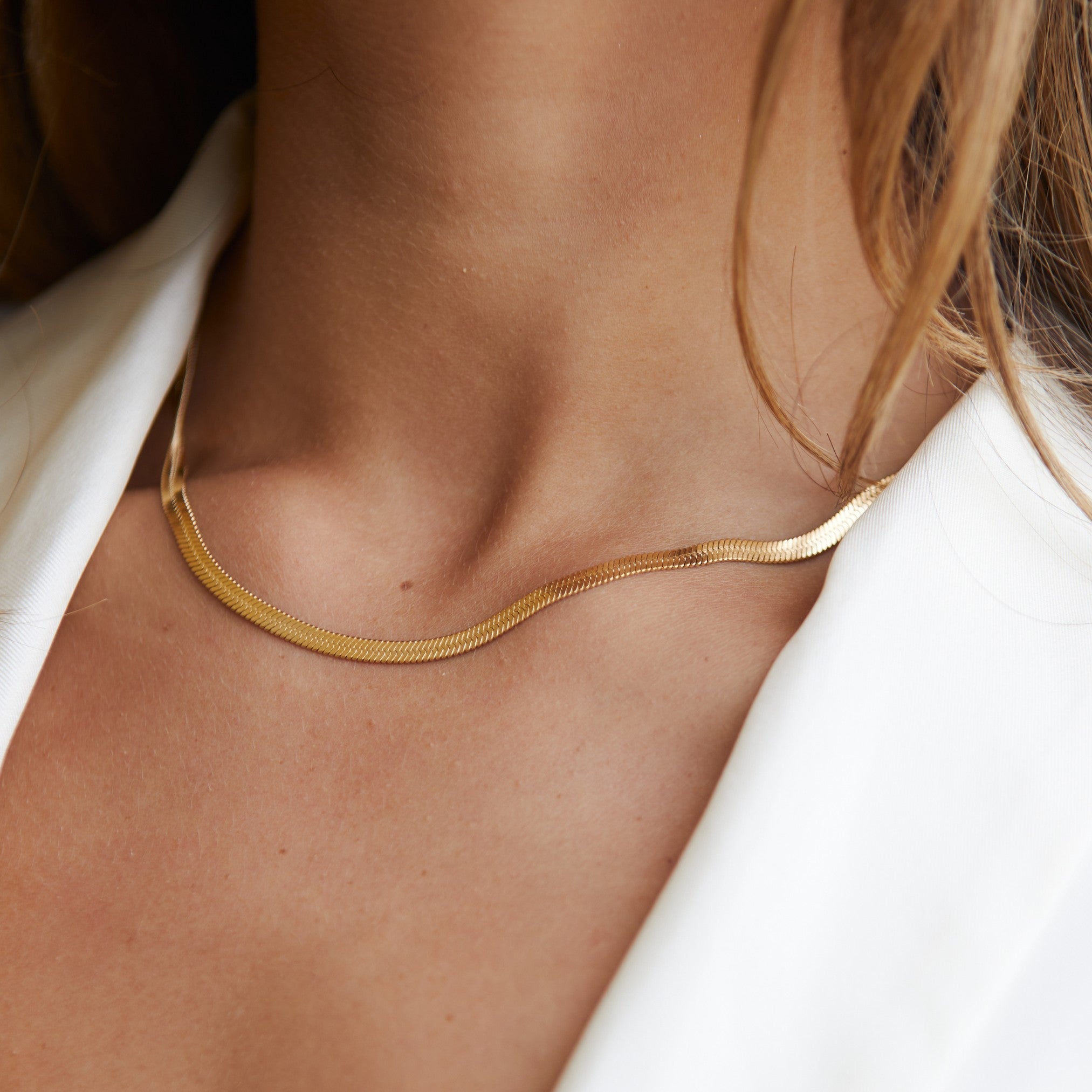 Kauai – Collar Herringbone resistente al agua