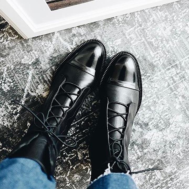 Hailey – Elegante Botines con Tacón Fino