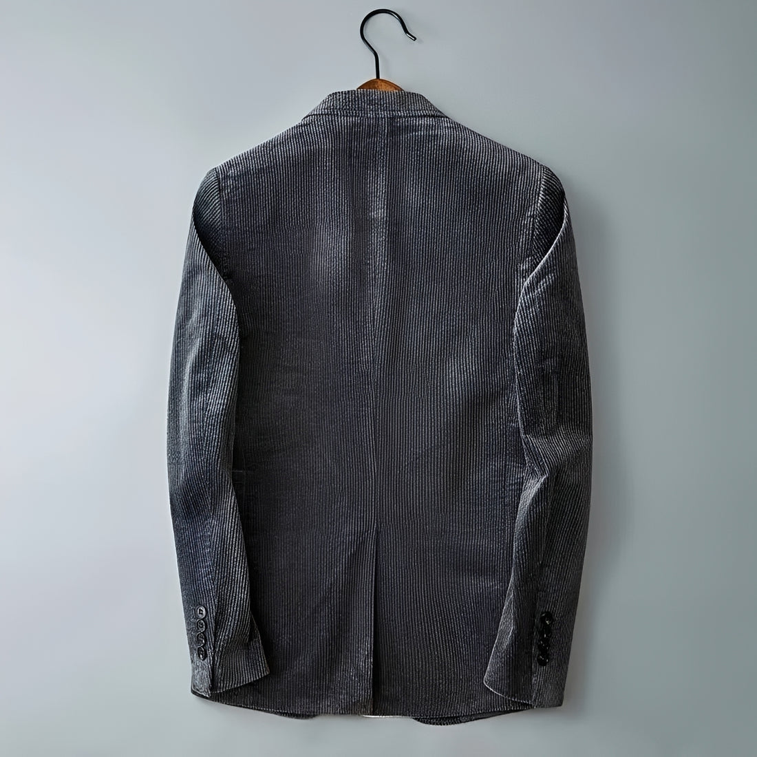 Americana para hombre con doble botonadura y solapas en muesca - Corte entallado