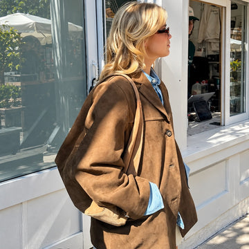 Blazer Jacket Mujer - Notch lapel, cierre de botones, bolsillos con solapa, largo a la cadera