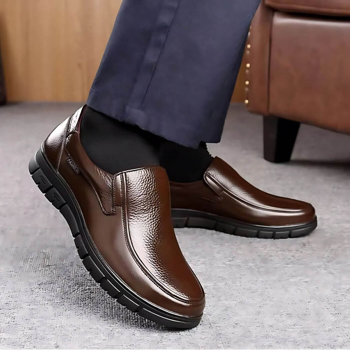 Mocasines hombre slip-on diseño cómodo estilo casual