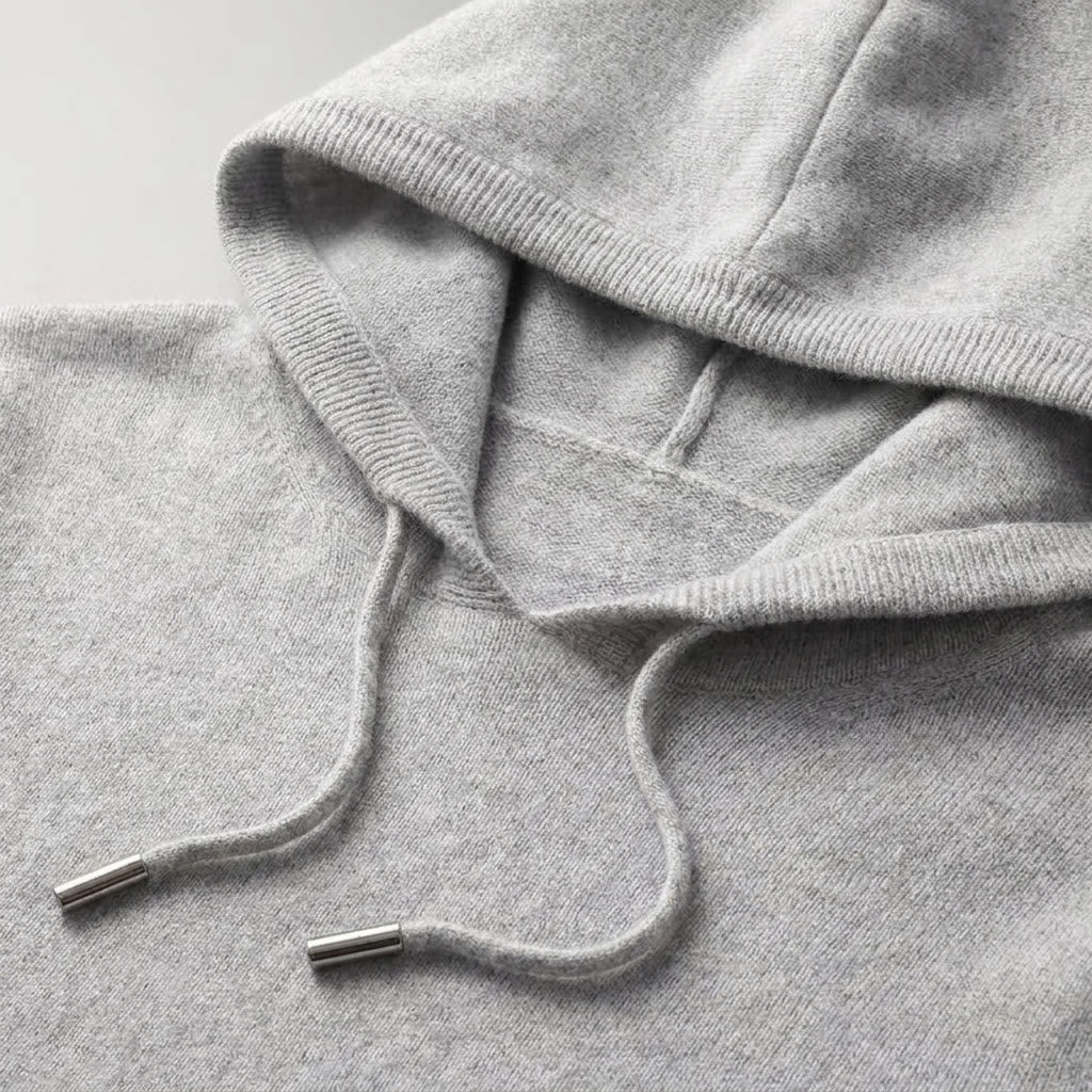 Sudadera con capucha para mujer de diseño clásico y ajuste relajado con cordón ajustable
