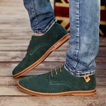 Zapatos casuales con cordones para hombre - Diseño clásico, estilo versátil