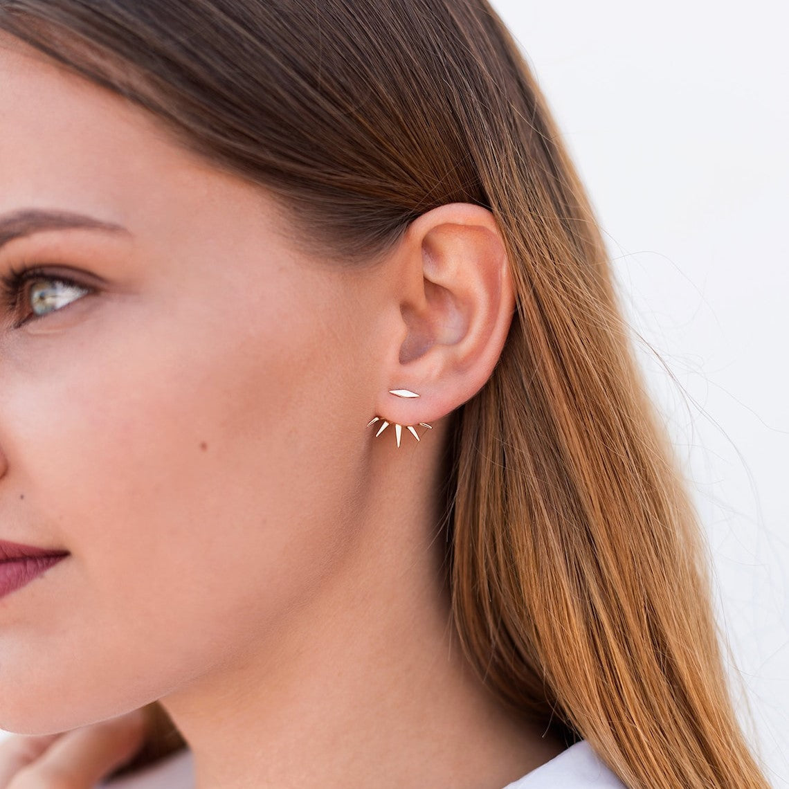 Pendientes de espiga - Pendientes minimalistas