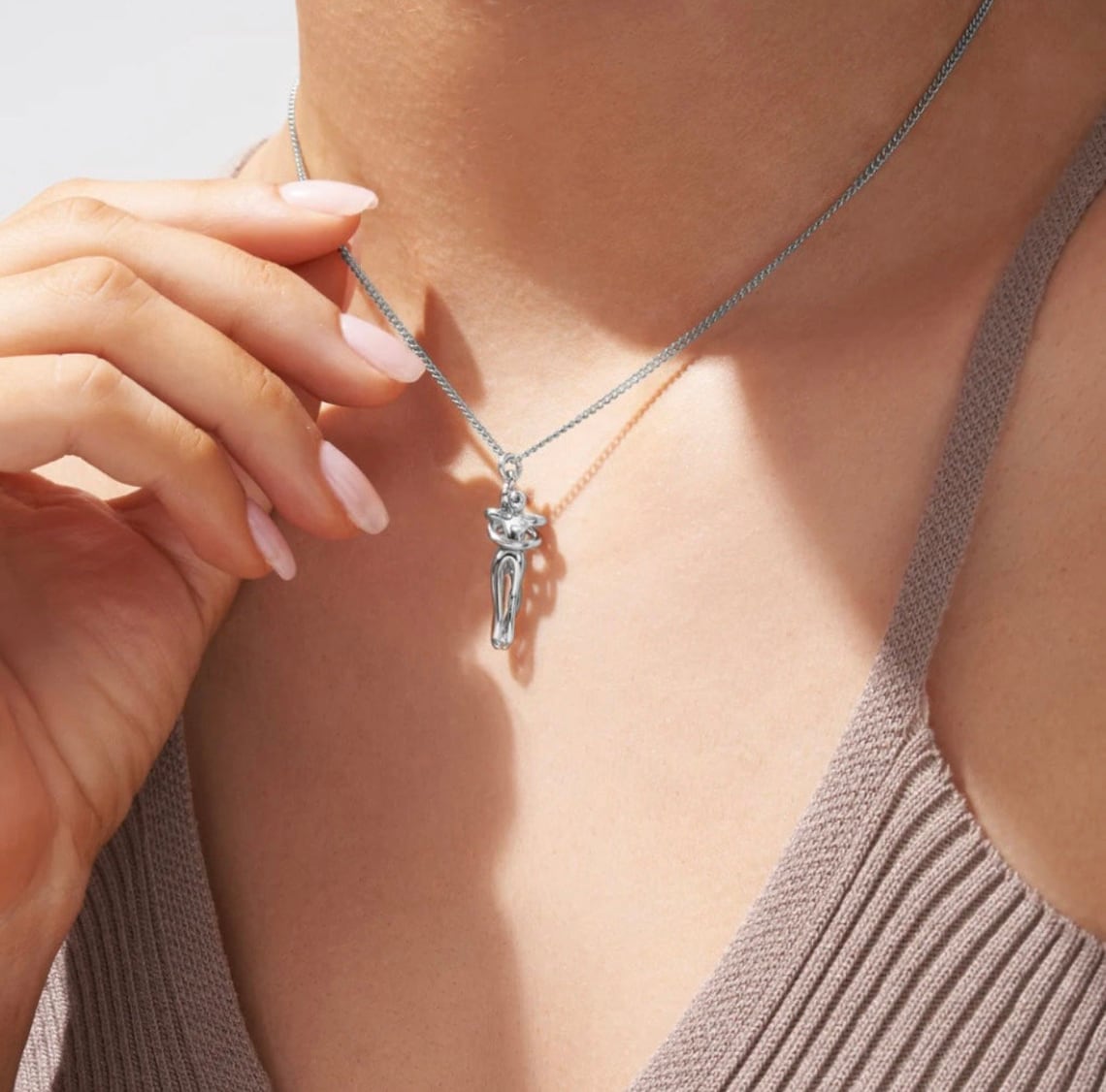 Colgante Love Hug - Collar de pareja con abrazo