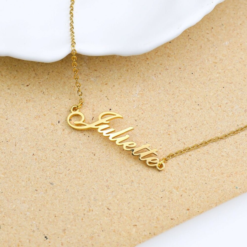 Pulsera personalizada de oro - pulsera con tu nombre