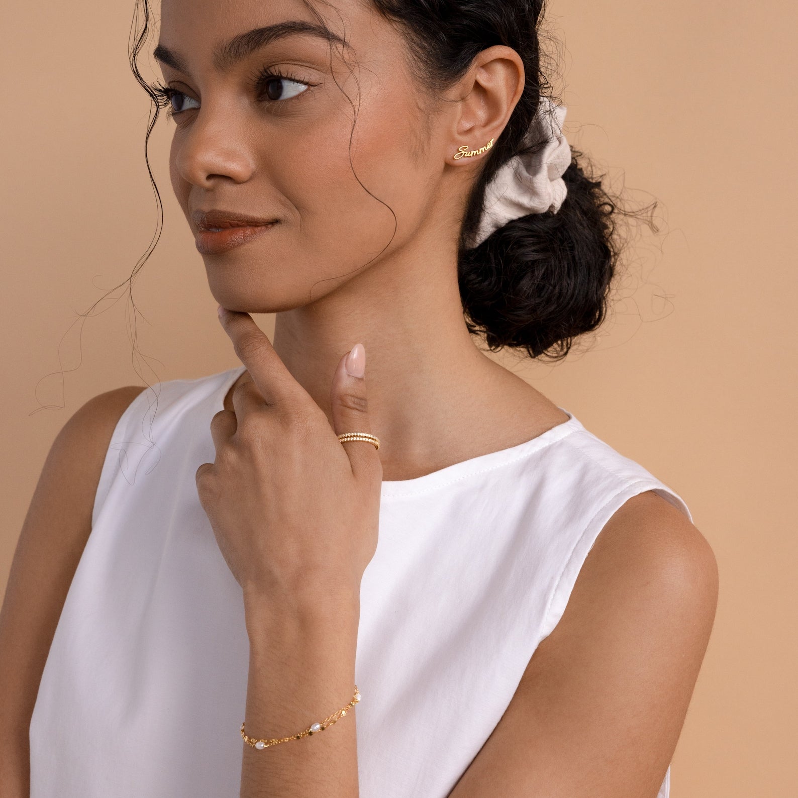 Pendientes de Nombre Personalizados - Pendientes Minimalistas