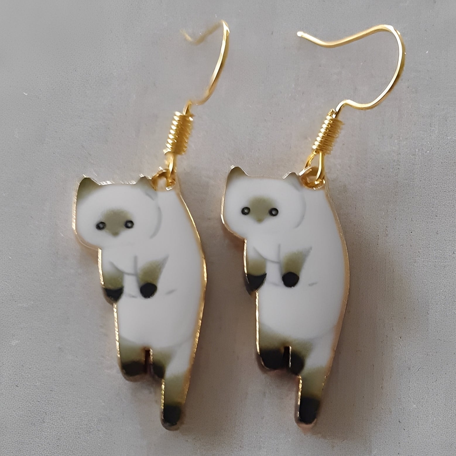 Kate – Pendientes colgantes de gato