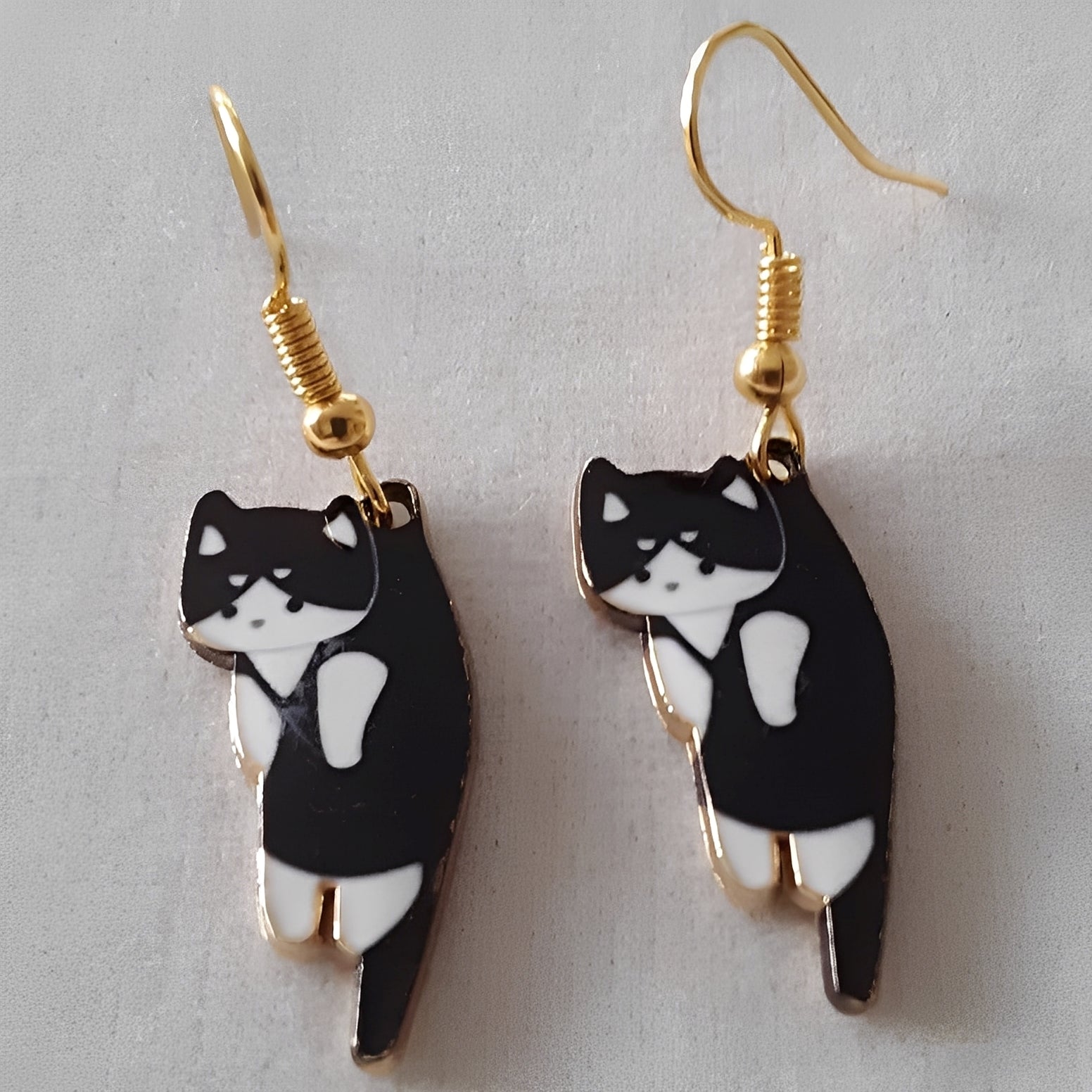 Kate – Pendientes colgantes de gato