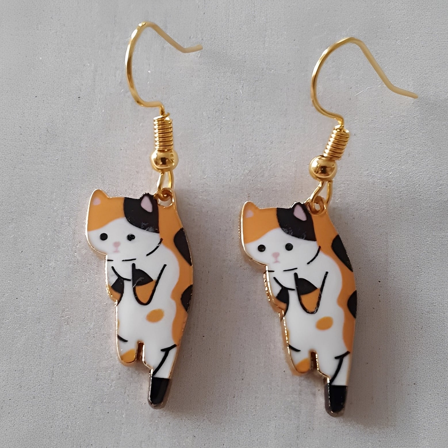 Kate – Pendientes colgantes de gato