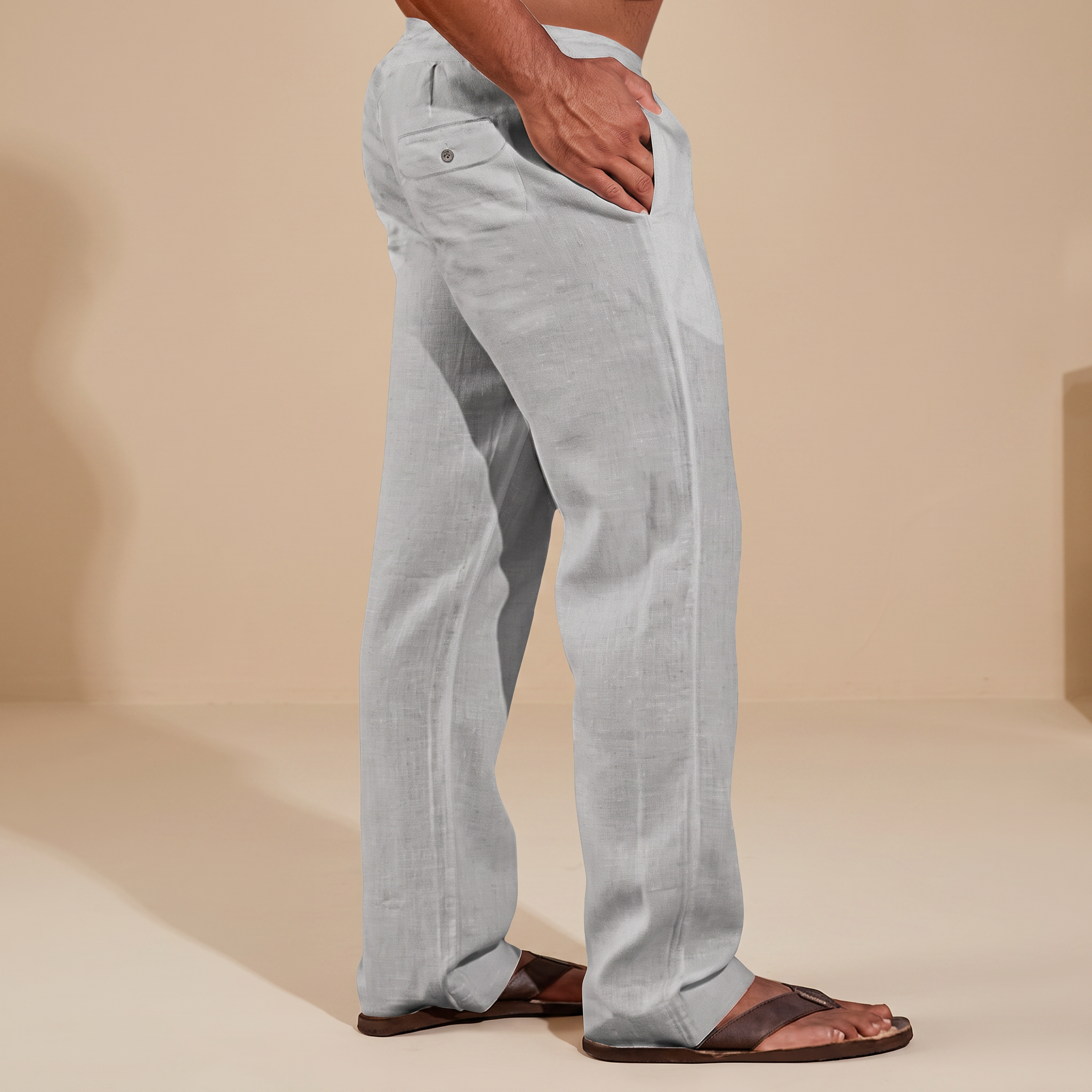 Elias - Pantalones Rectos Relajados