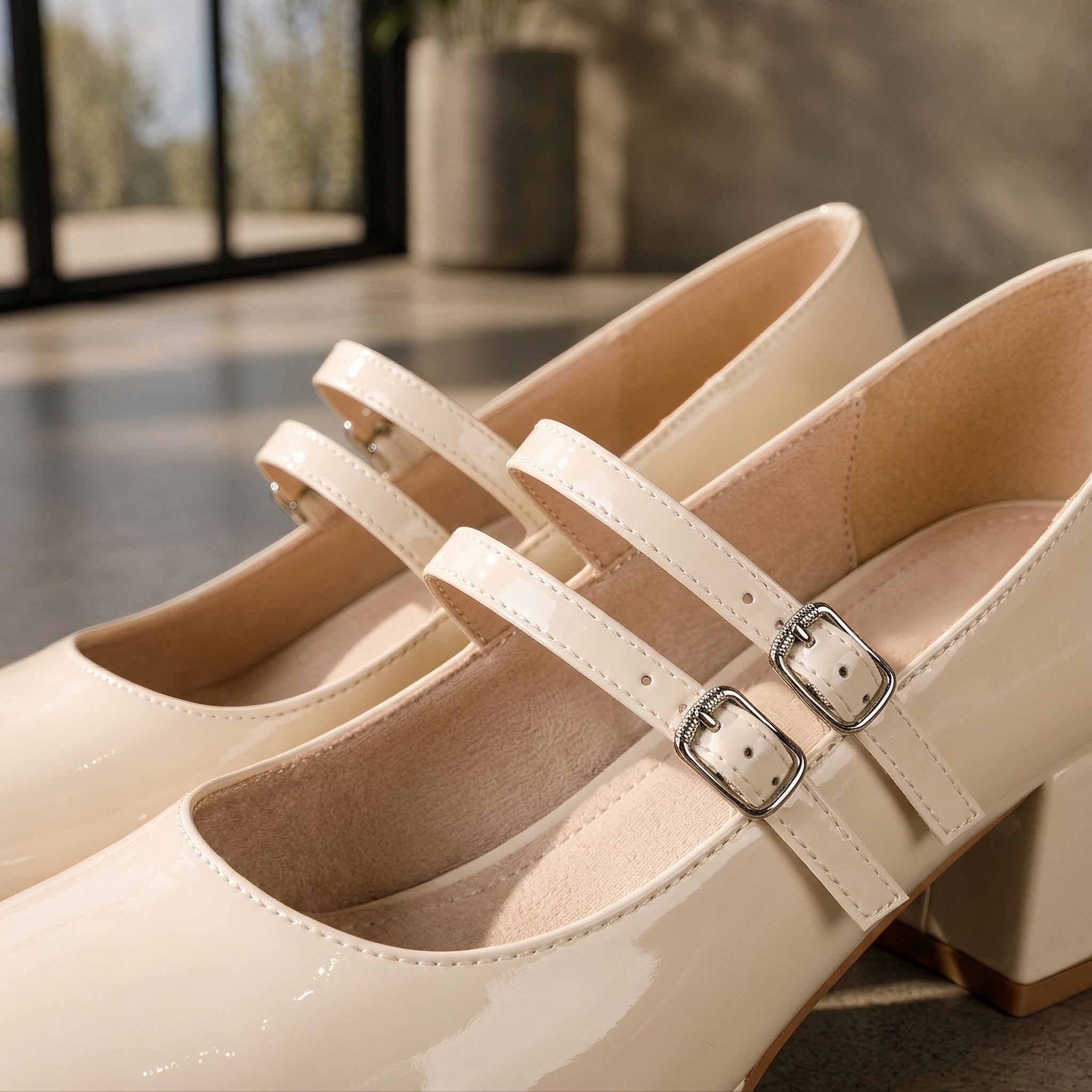 Curtis - Sandalias elegantes de tacón bloque