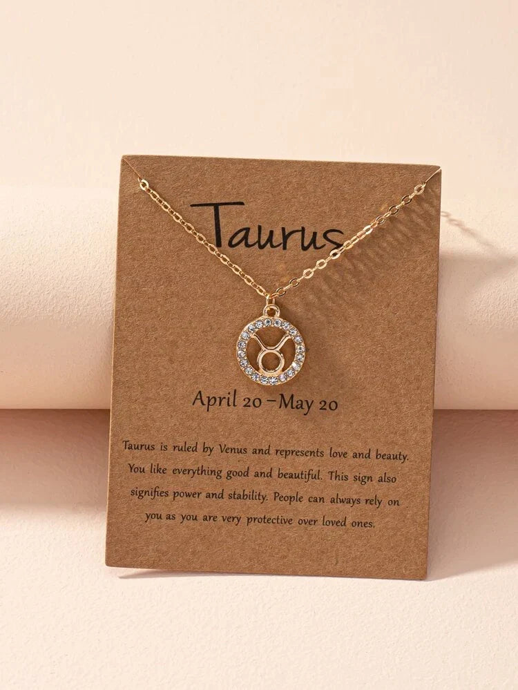 Collar de signo zodiacal - Collar de signo zodiacal Astrology Girl