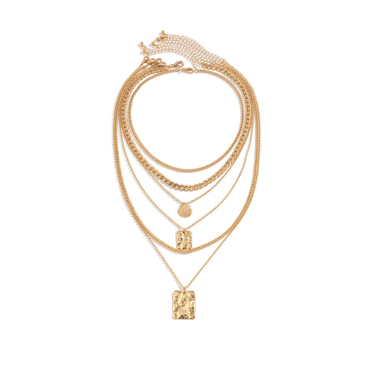Jaz – Collar de oro de múltiples hilos