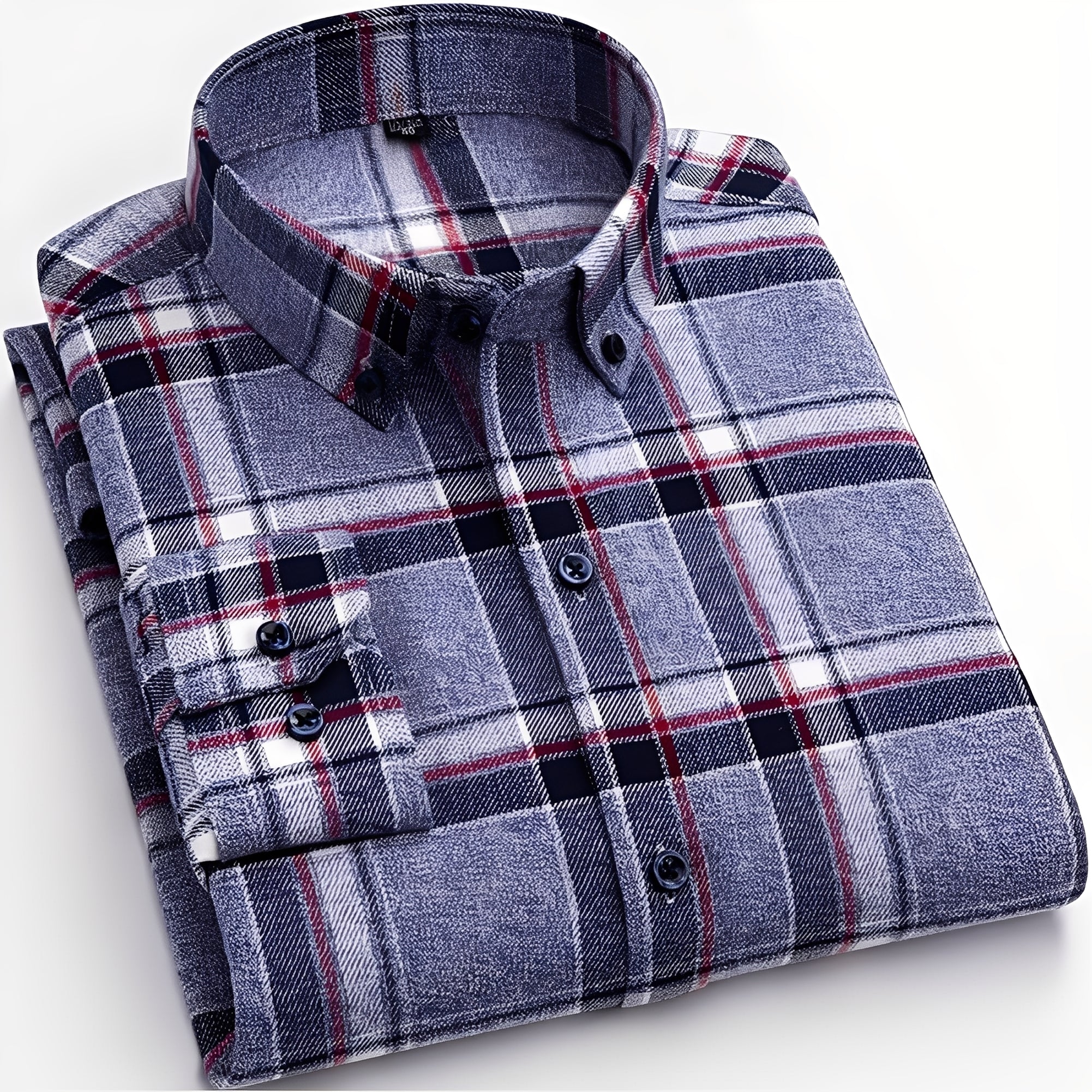 Nikolas - Camisa elegante a cuadros para hombres