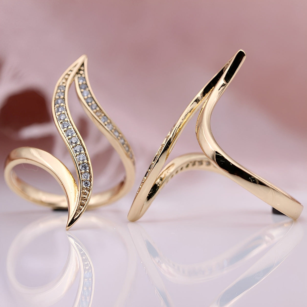 Brianna – Anillo de oro con diamantes