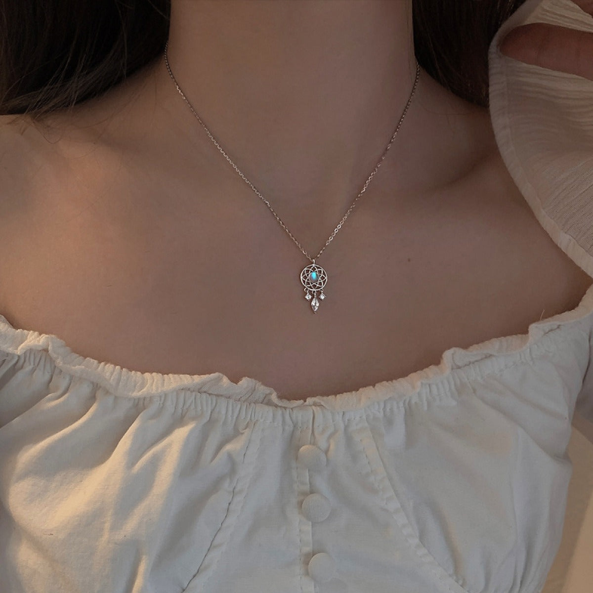 Arianne – Collar atrapasueños elegante