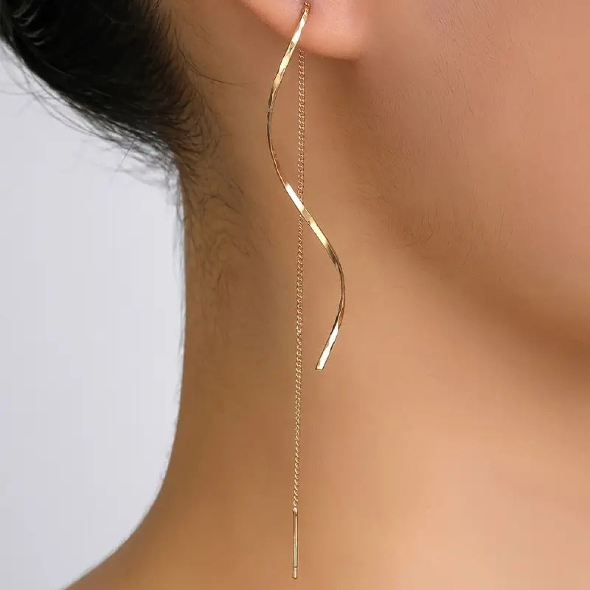 Adison – Pendientes con borlas en espiral