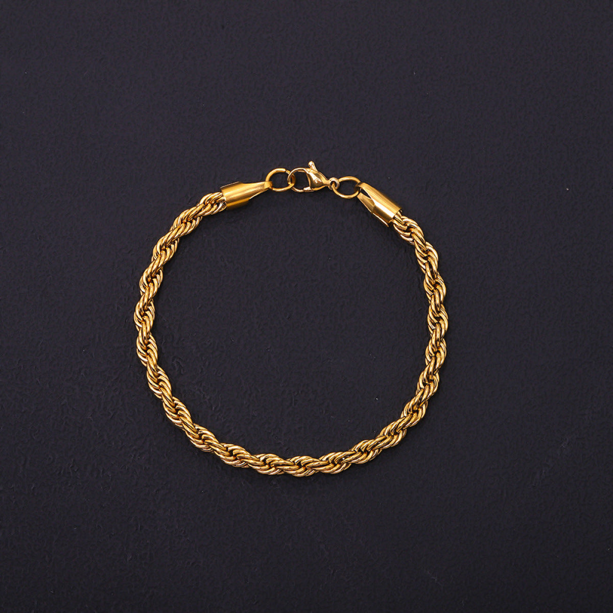 Mila – Pulsera trenzada de acero inoxidable