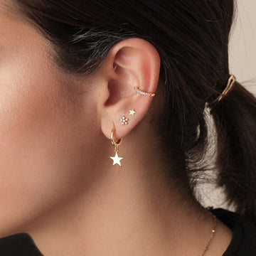 Adria – Pendientes de estrella elegantes y modernos