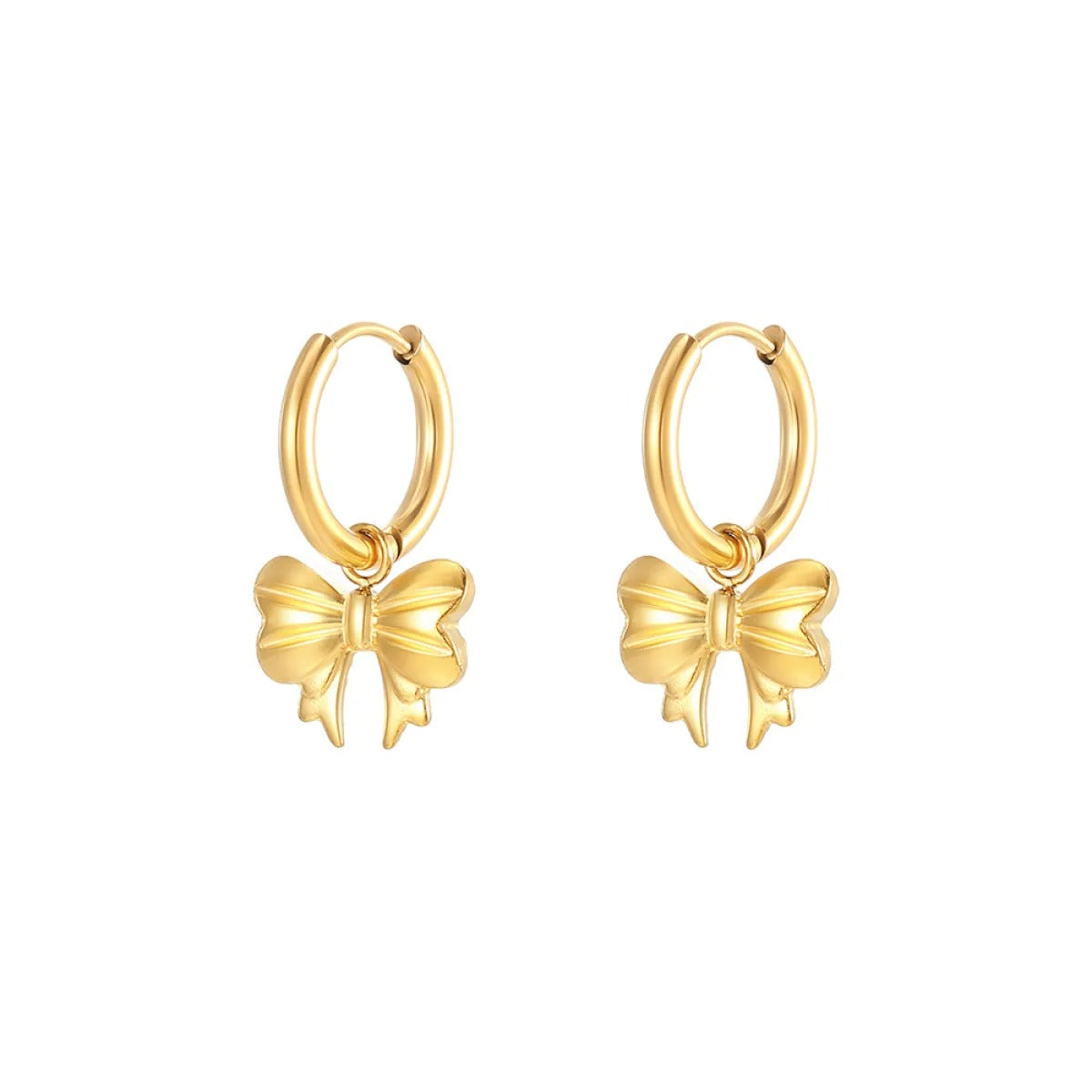 Carla – Aros lazo chapados en oro