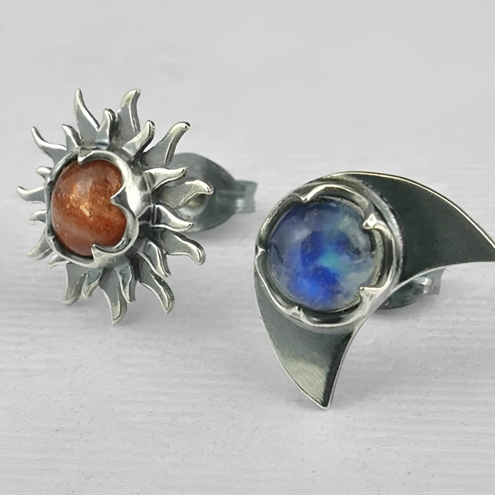 Marian – Pendientes sol y luna