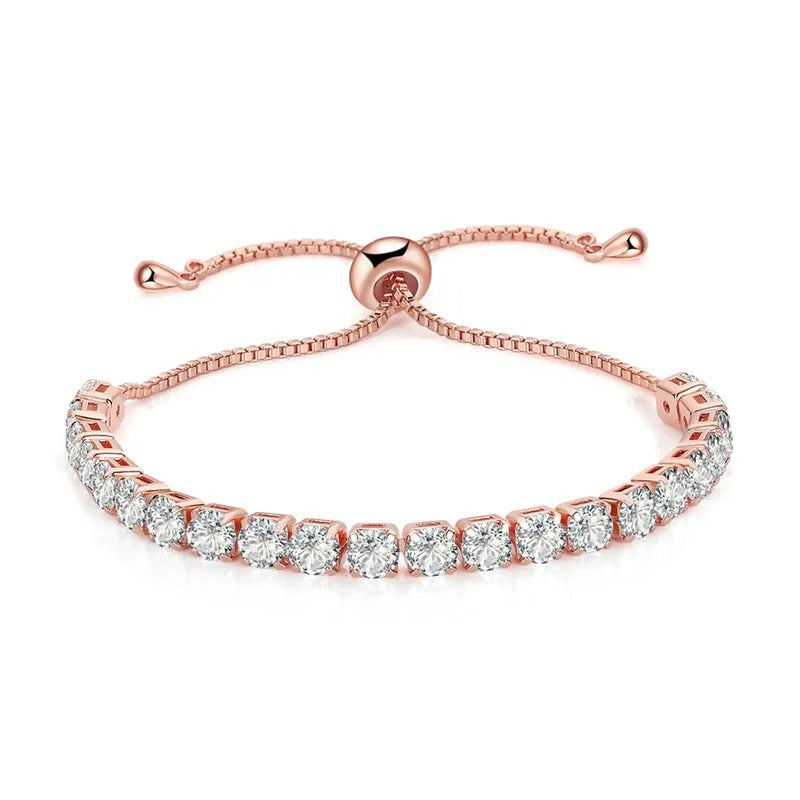 Nami – Pulsera de Tenis Brillante en Ópalo
