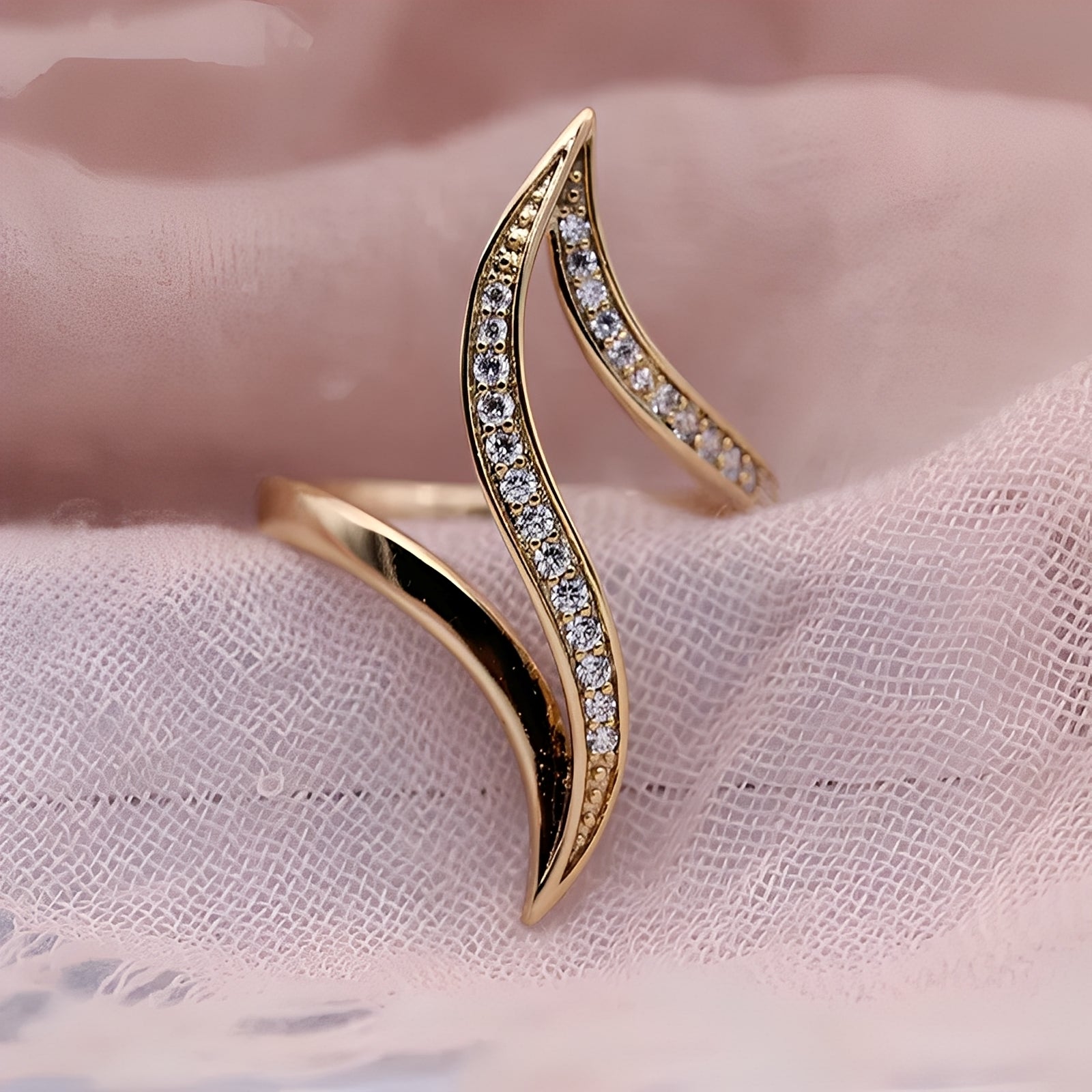 Brianna – Anillo de oro con diamantes