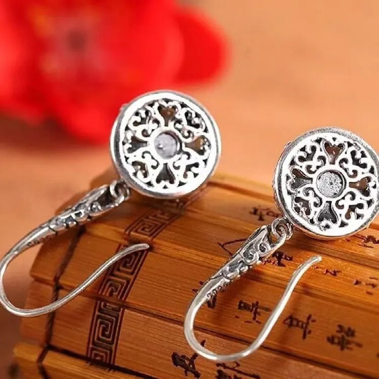 Rosalie – Pendientes de plata y perlas