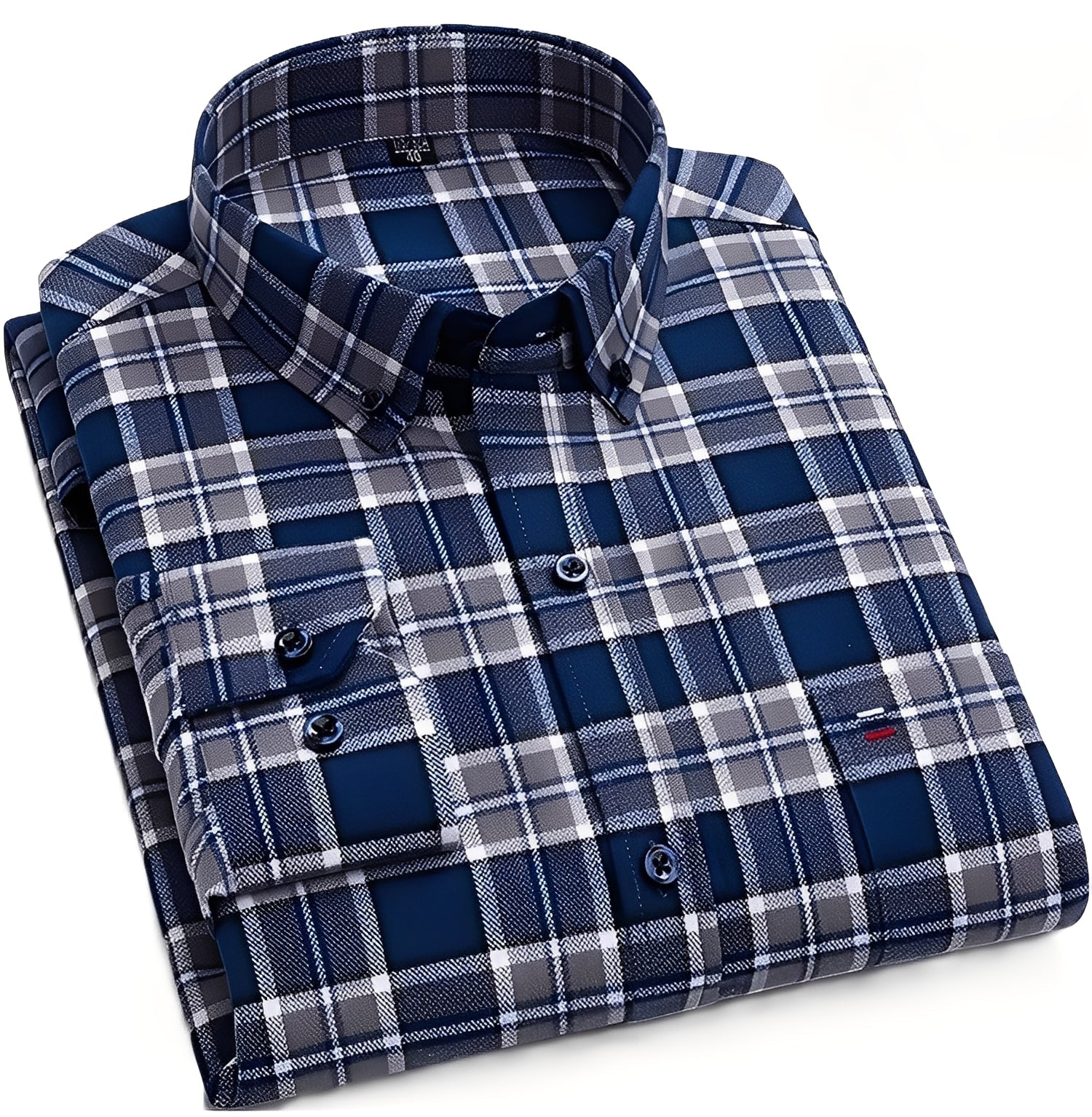 Nikolas - Camisa elegante a cuadros para hombres