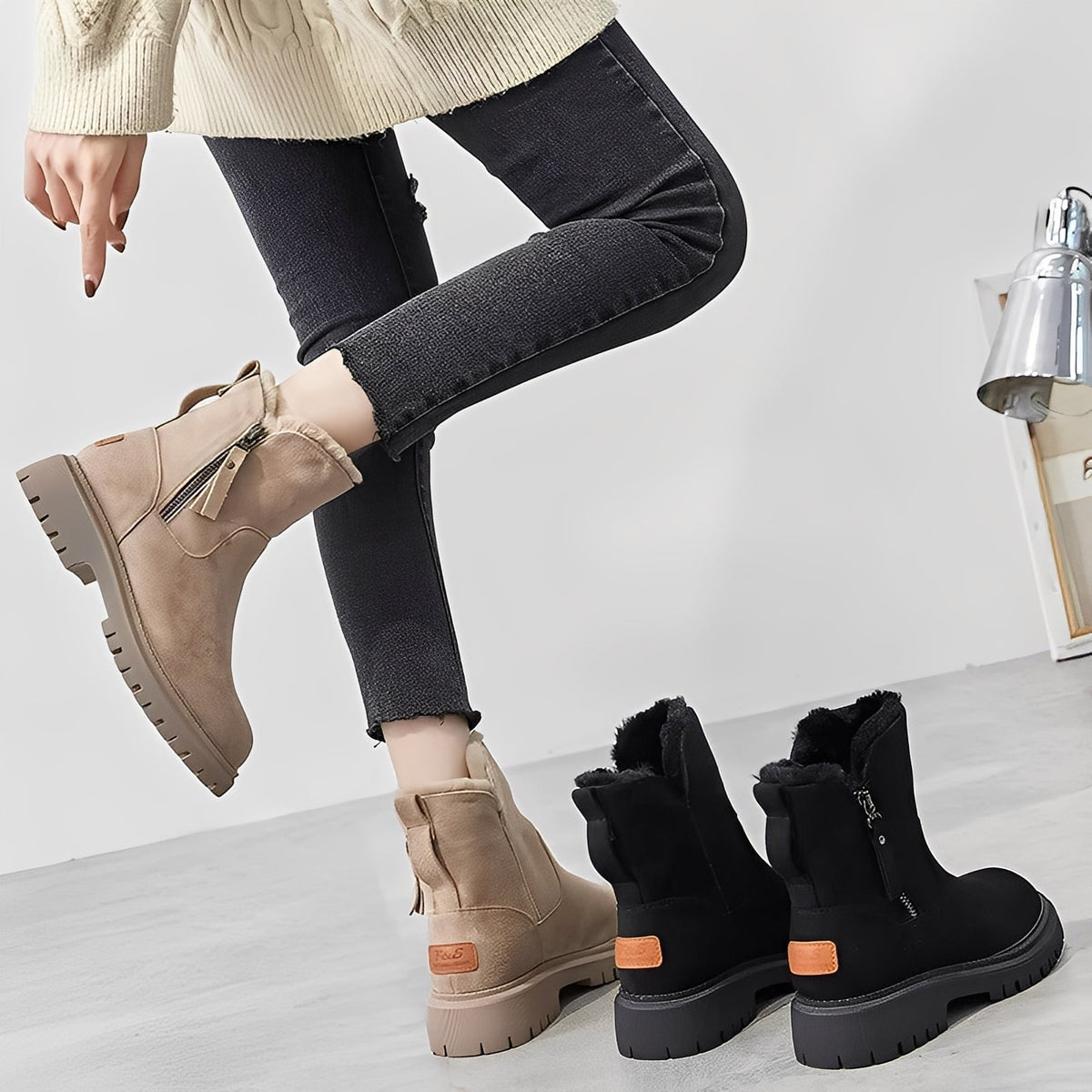 Raschelle - Botas elegantes y cálidas