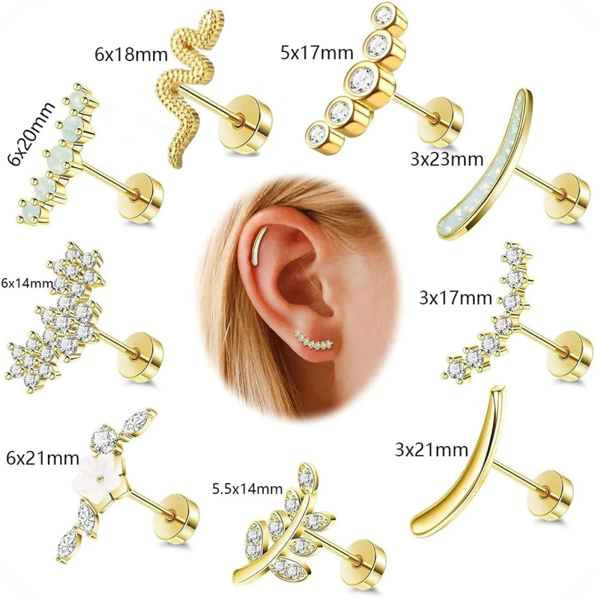 Marais – Colección de pendientes elegantes