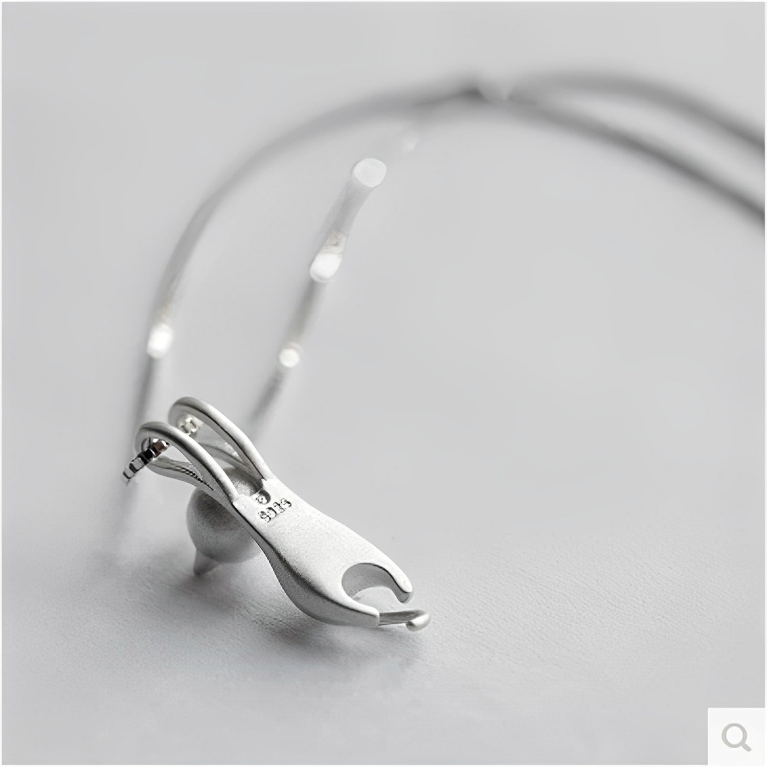 Mina – Collar Gatito Juguetón de plata 925