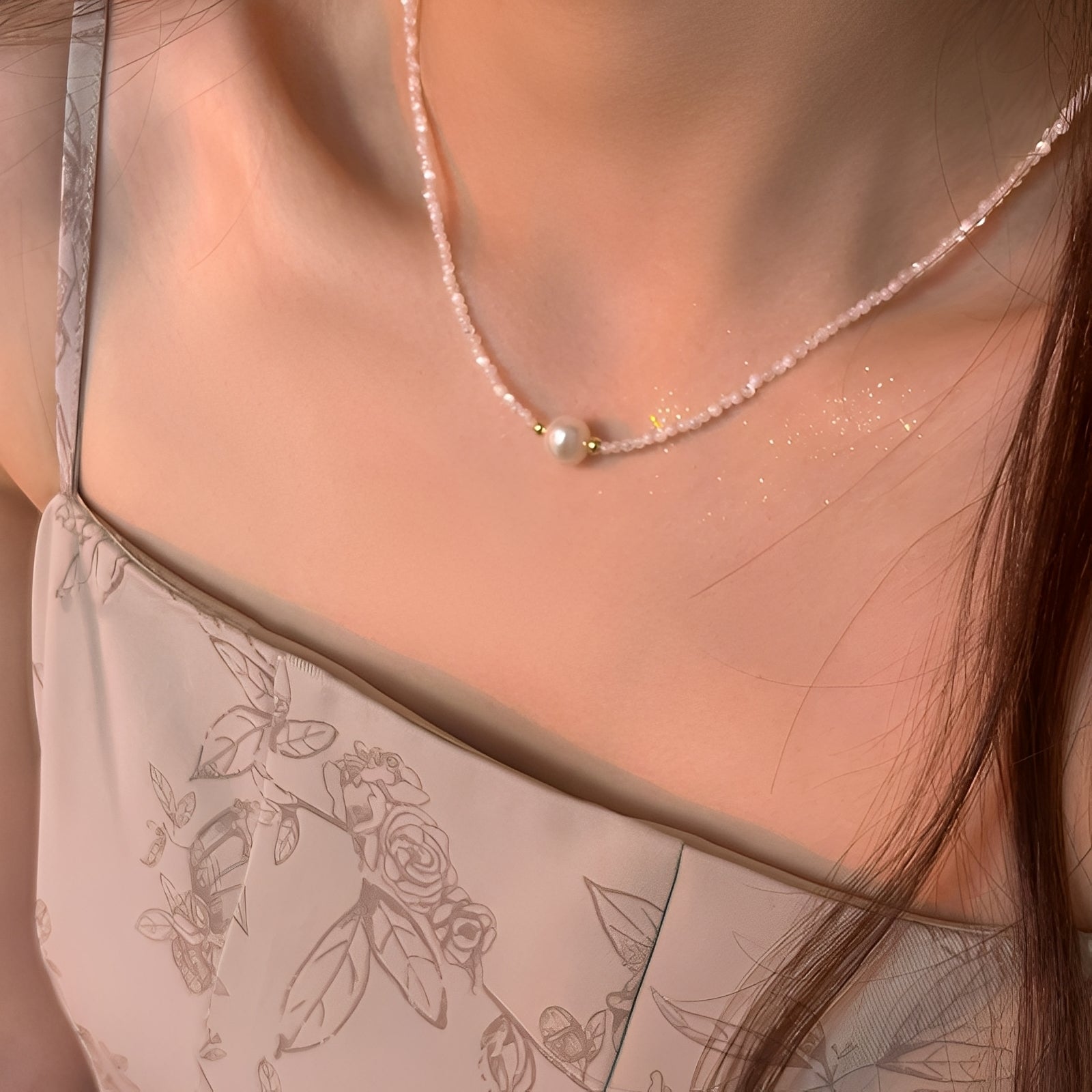 Claire – Elegante collar de perlas
