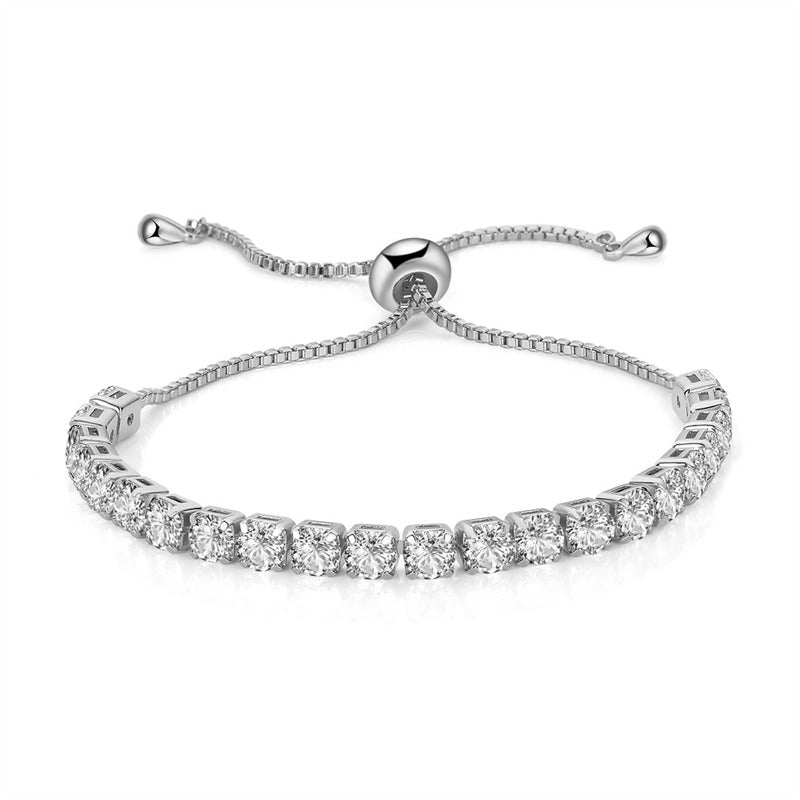 Nami – Pulsera de Tenis Brillante en Ópalo