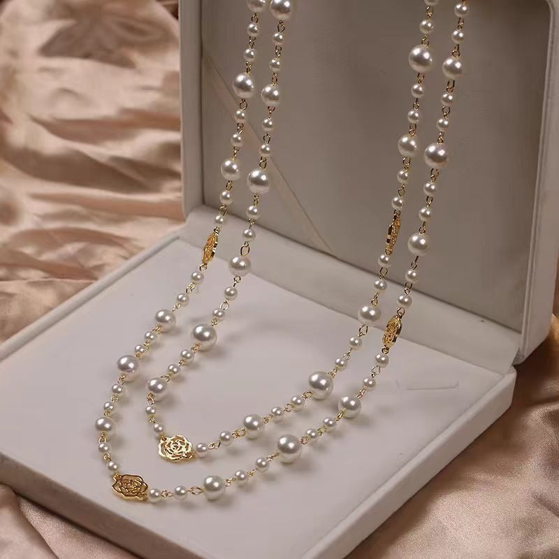 Collen – Elegante collar de oro con perla