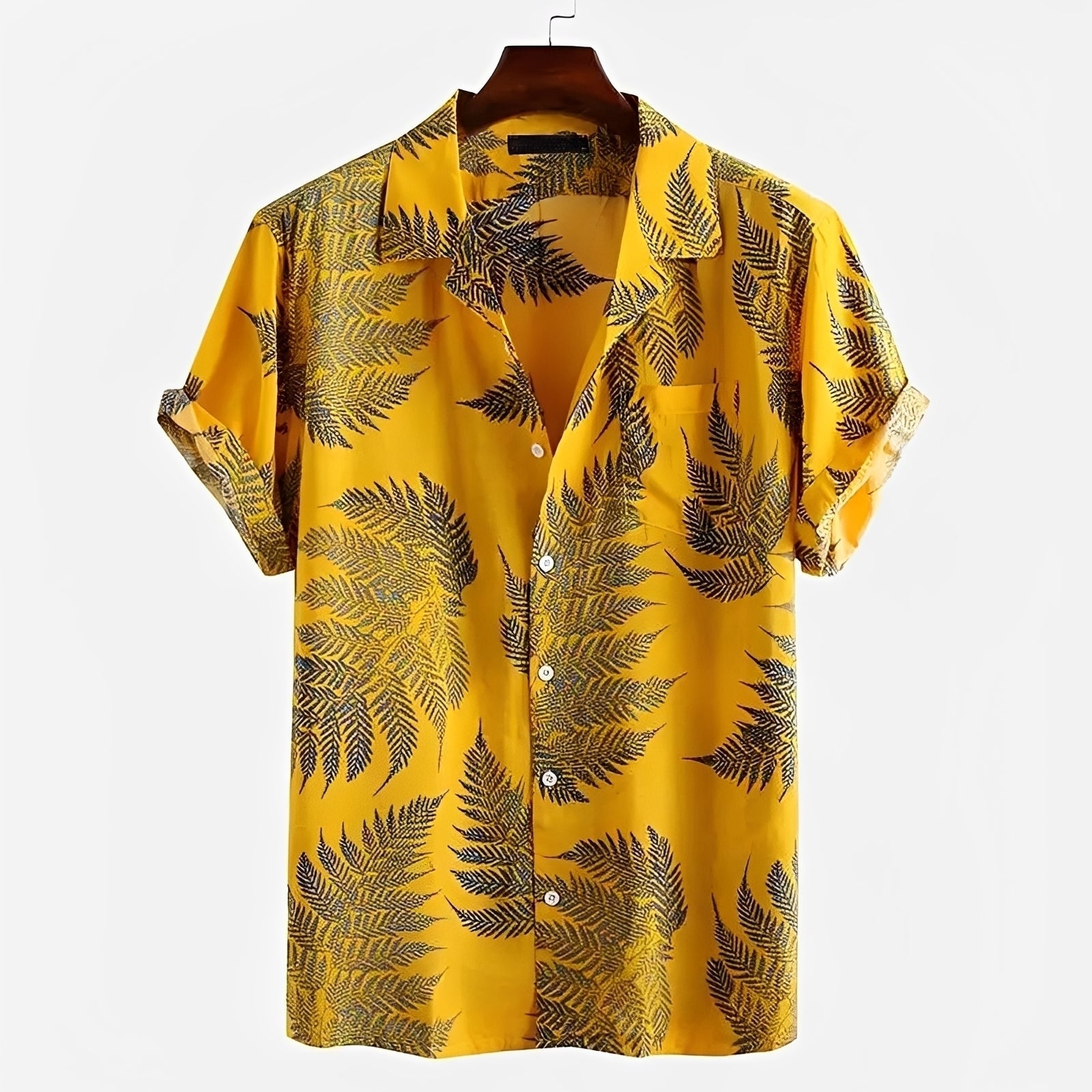 Darius - Camisa Cómoda de Manga Corta