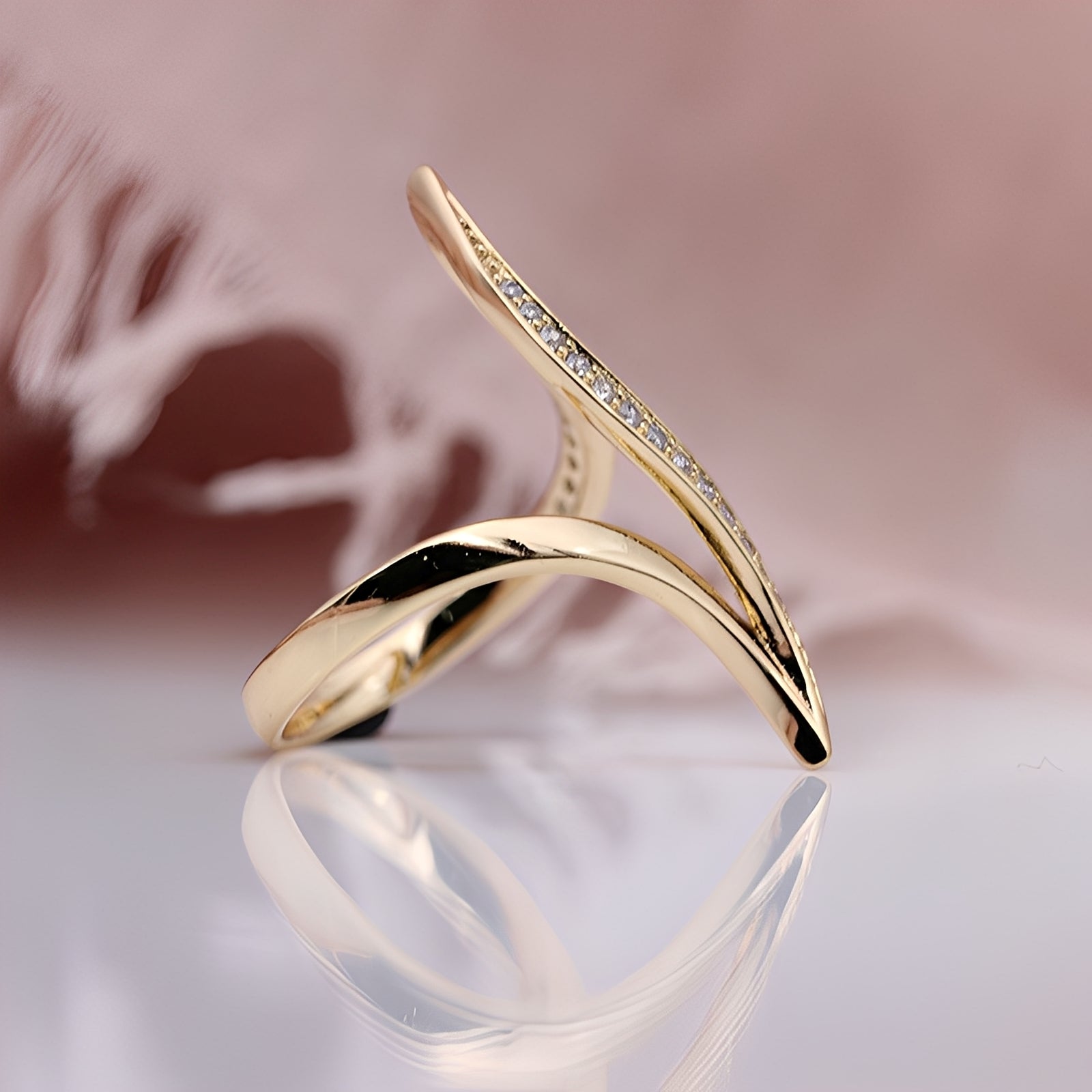 Brianna – Anillo de oro con diamantes