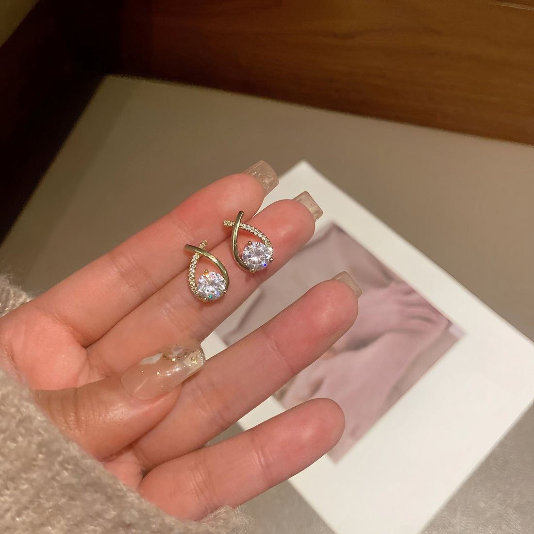 Arielle – Pendientes de Oro de 18 quilates