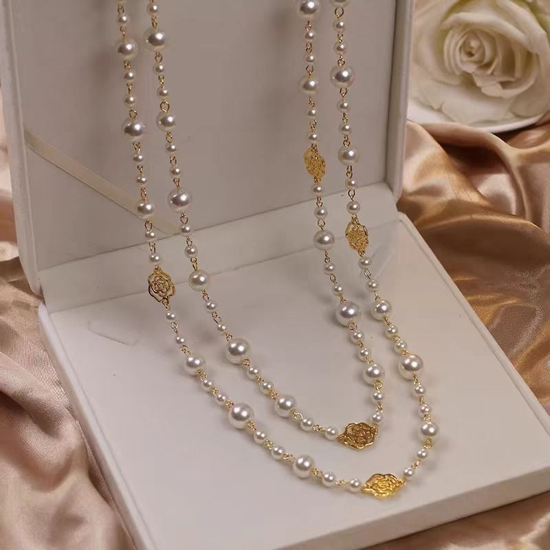 Collen – Elegante collar de oro con perla