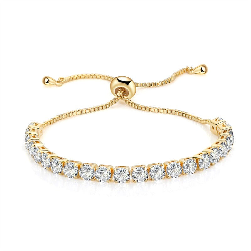 Nami – Pulsera de Tenis Brillante en Ópalo